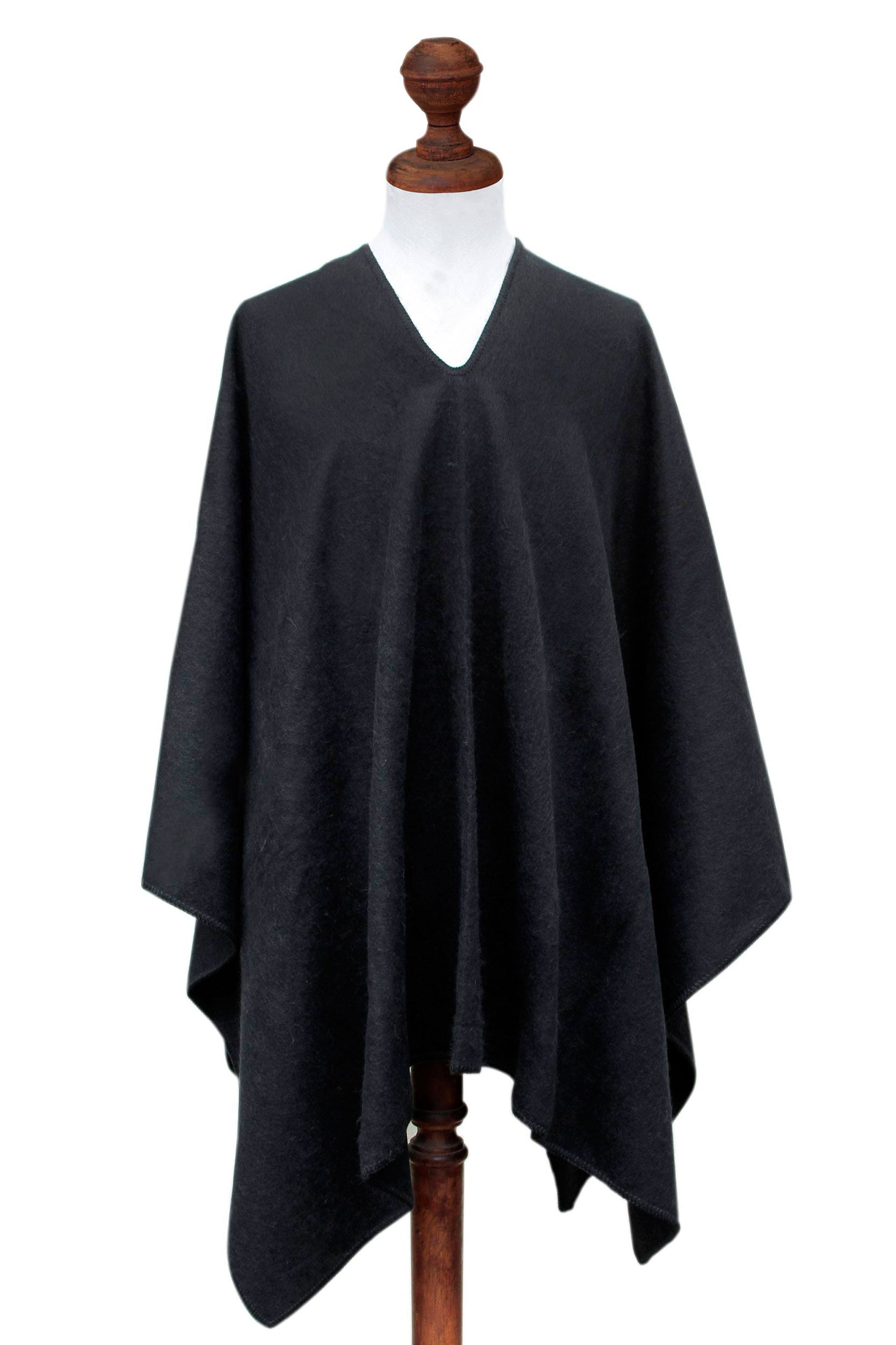 Inca Explorer Men's Alpaca Blend Poncho