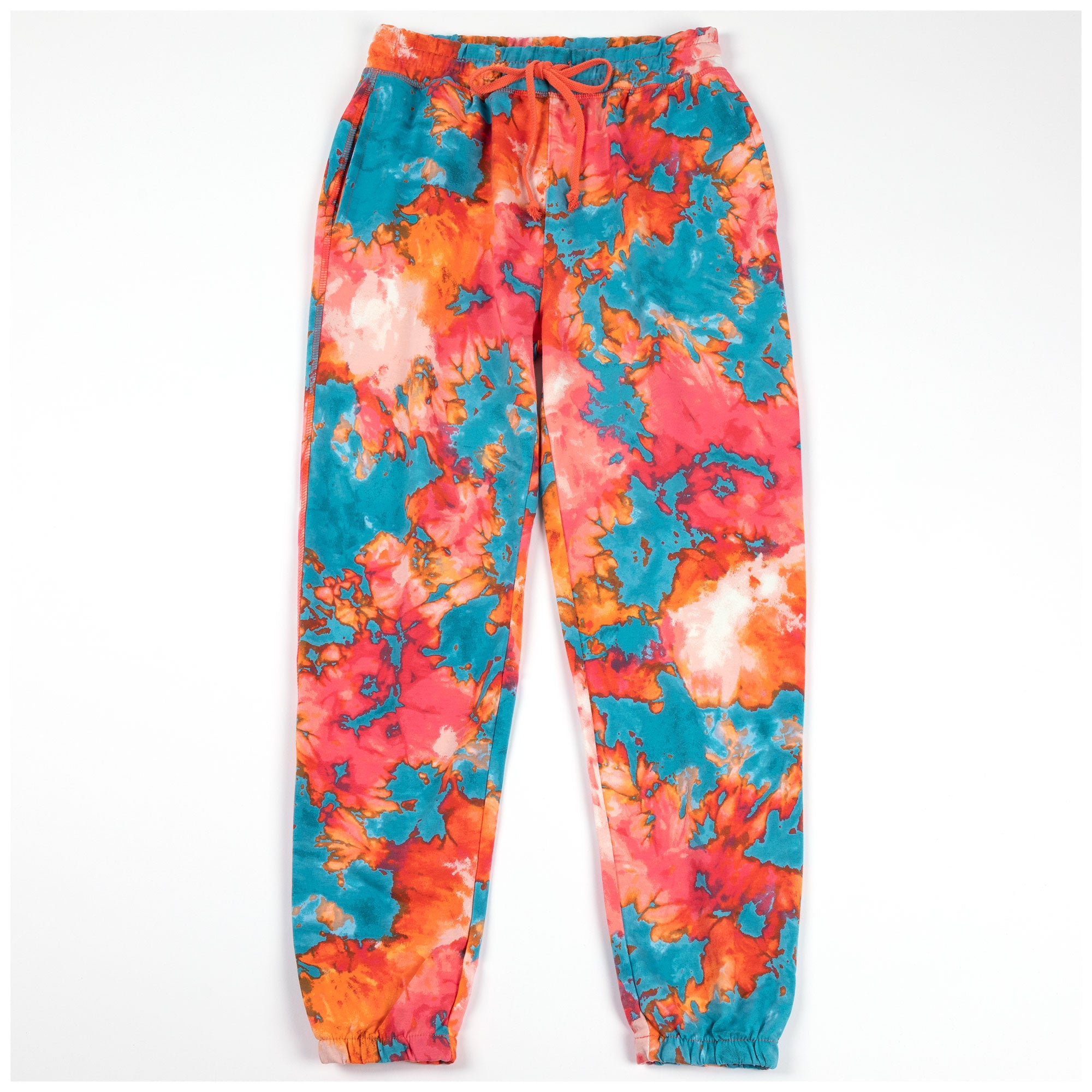 Tie-Dye Cuffed Sweatpants