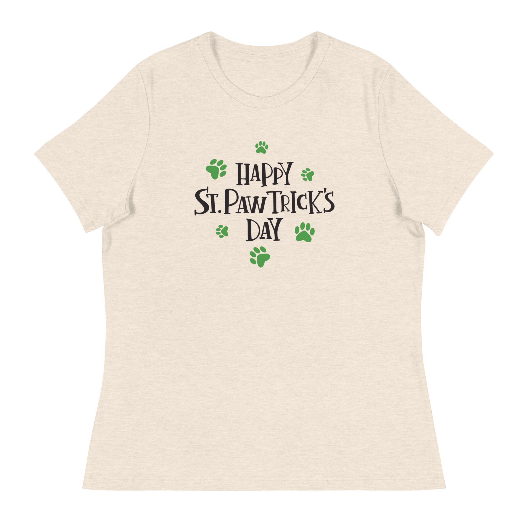 Happy St. Pawtricks Day Women's Relaxed T-Shirt