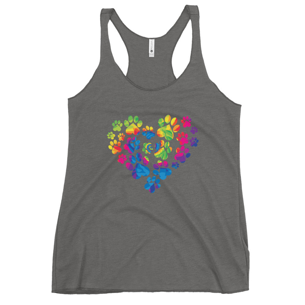 Anniversary Paw Print Love Tank