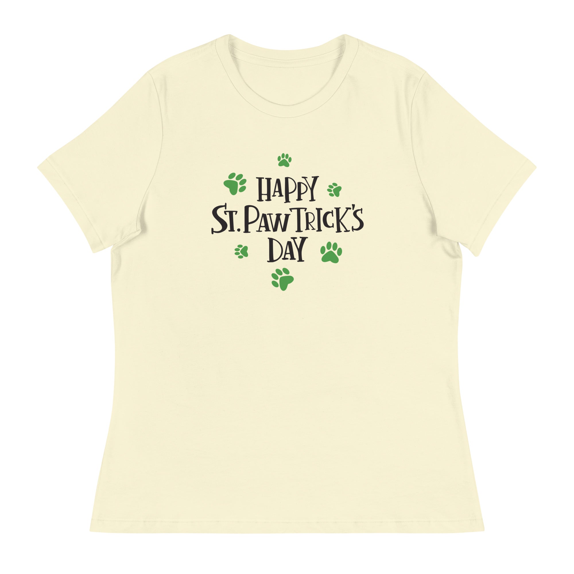 Happy St. Pawtricks Day Women's Relaxed T-Shirt