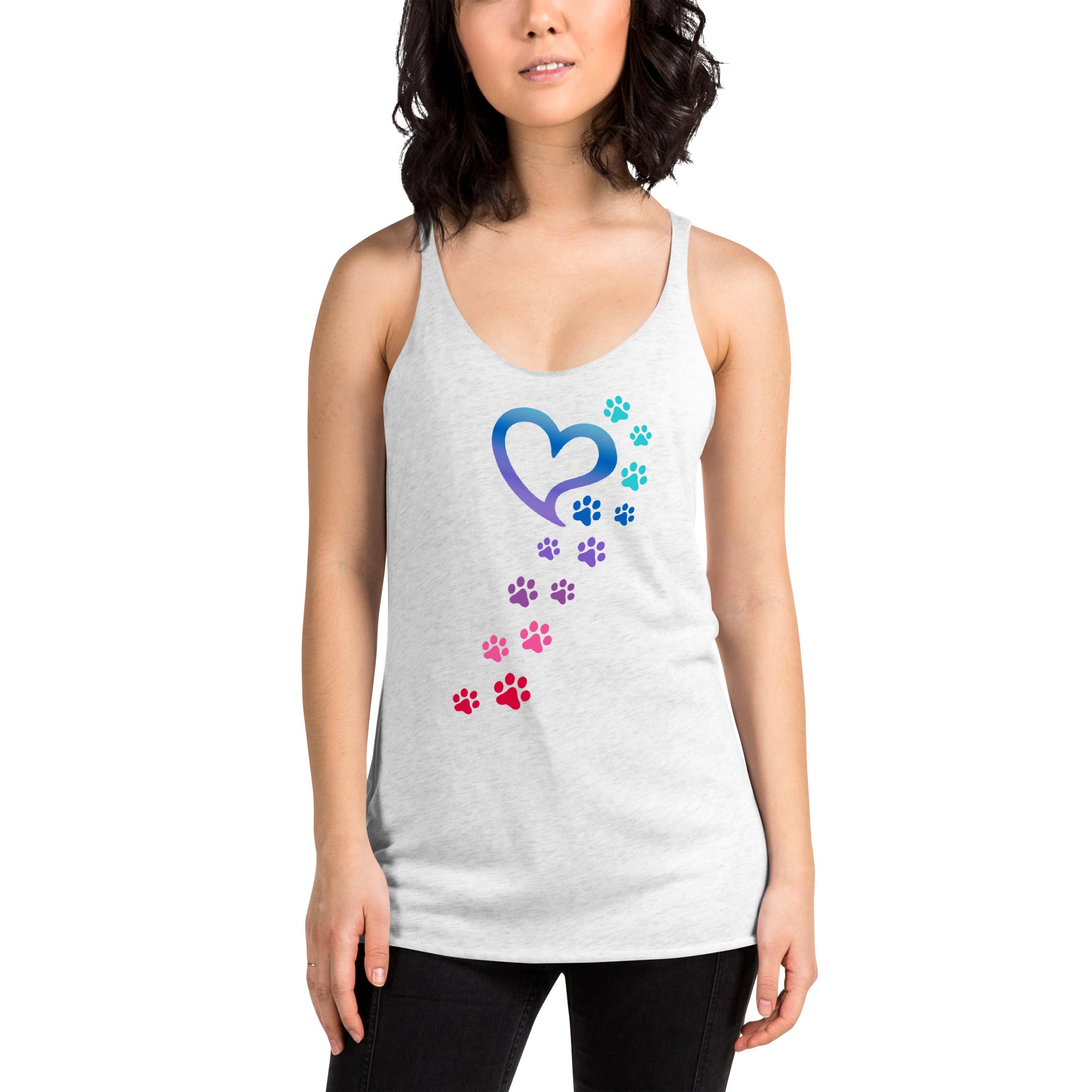 Rainbow Paws To My Heart Tank