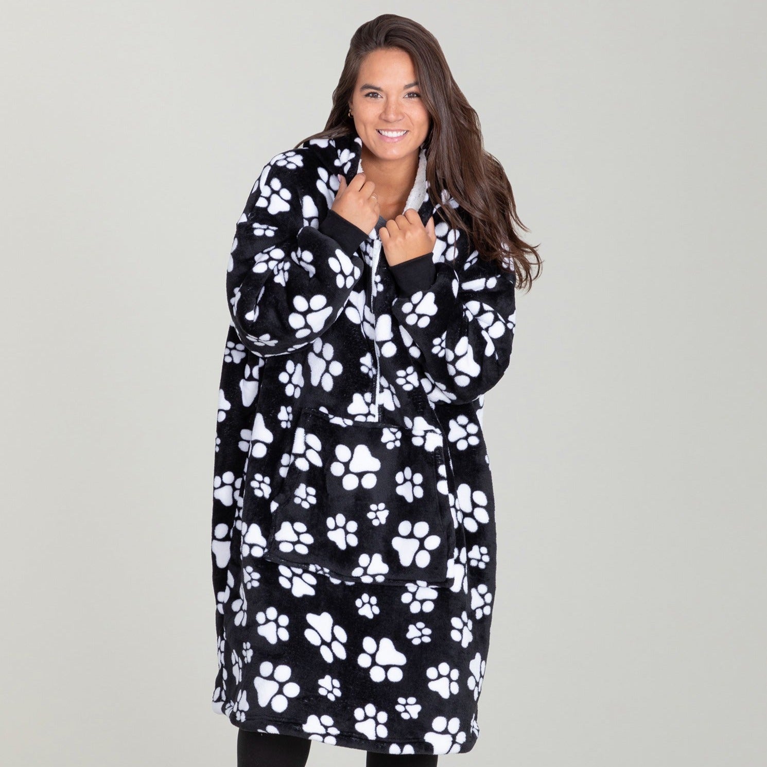 Super Cozy Fleece Blanket Hoodie