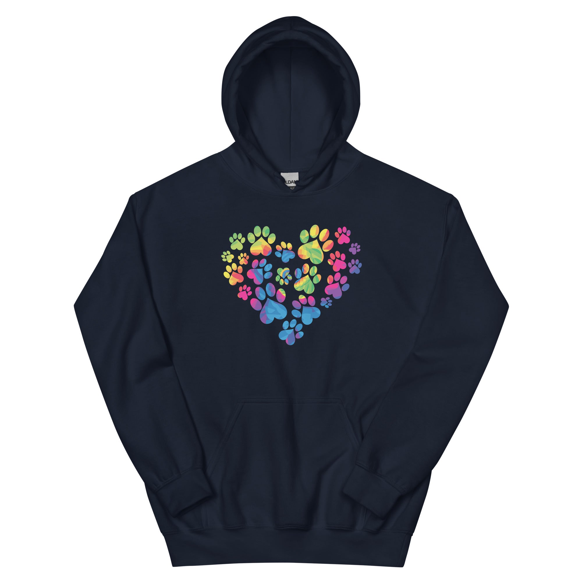 Anniversary Paw Print Love Hoodie