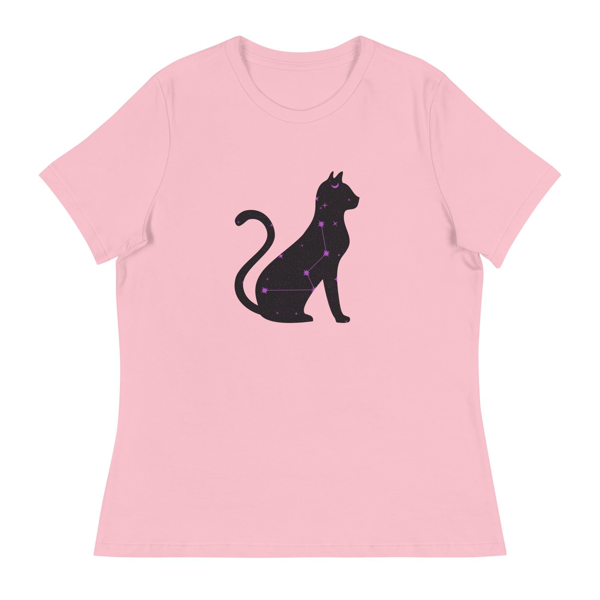 Celestial Cat Women's Relaxed T-Shirt