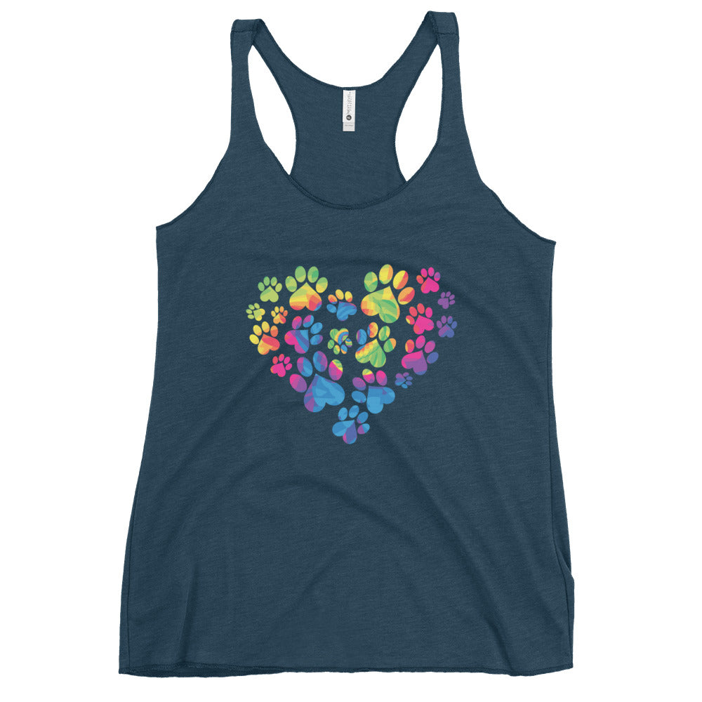 Anniversary Paw Print Love Tank