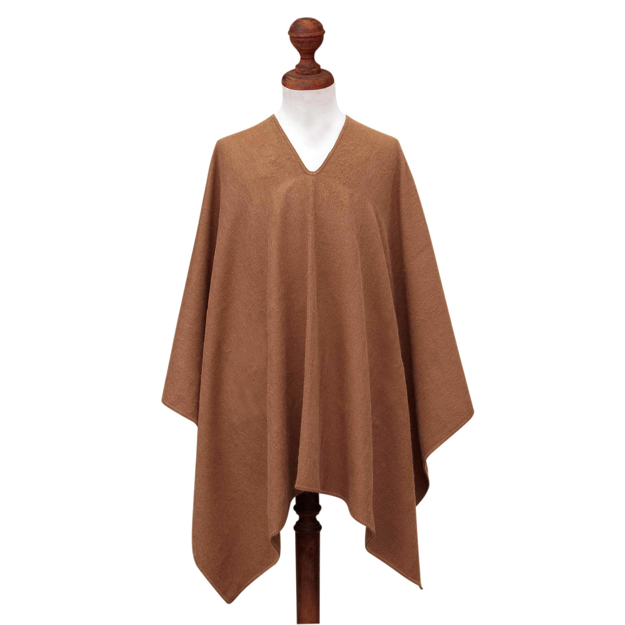 Inca Explorer Men's Alpaca Blend Poncho