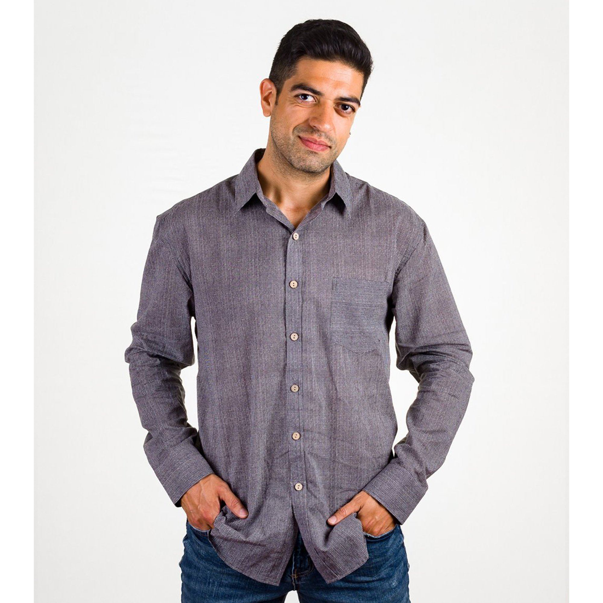 Men's Avani Pocket Cotton Button Down