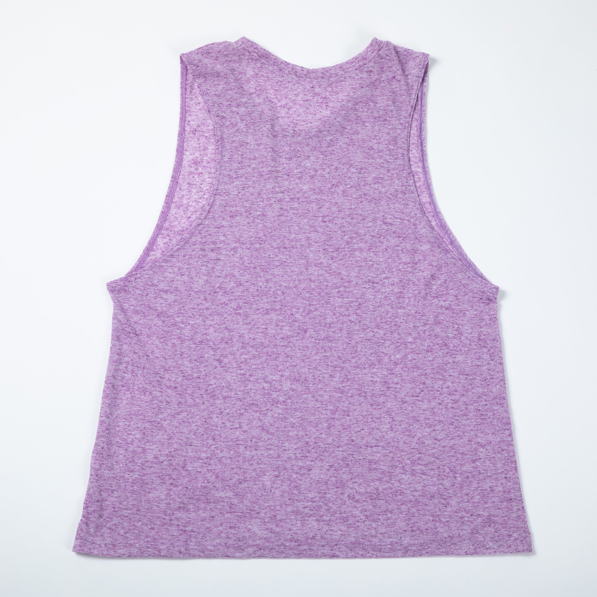 Purple Paw Heathered Tank Top