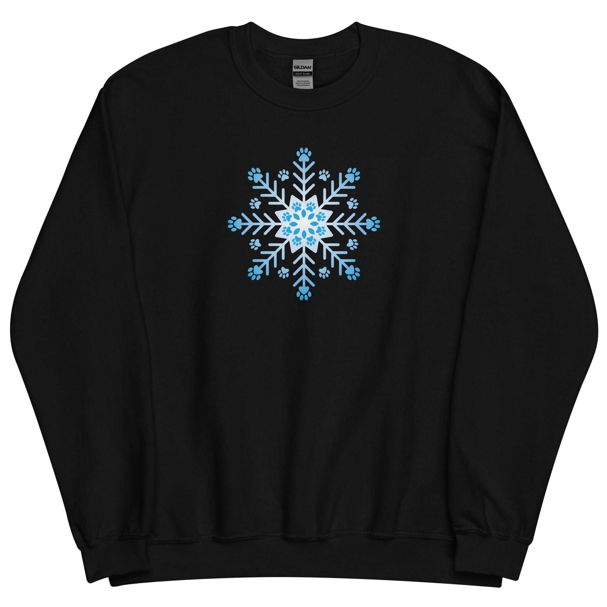 Snowflake Paw Crewneck Sweatshirt