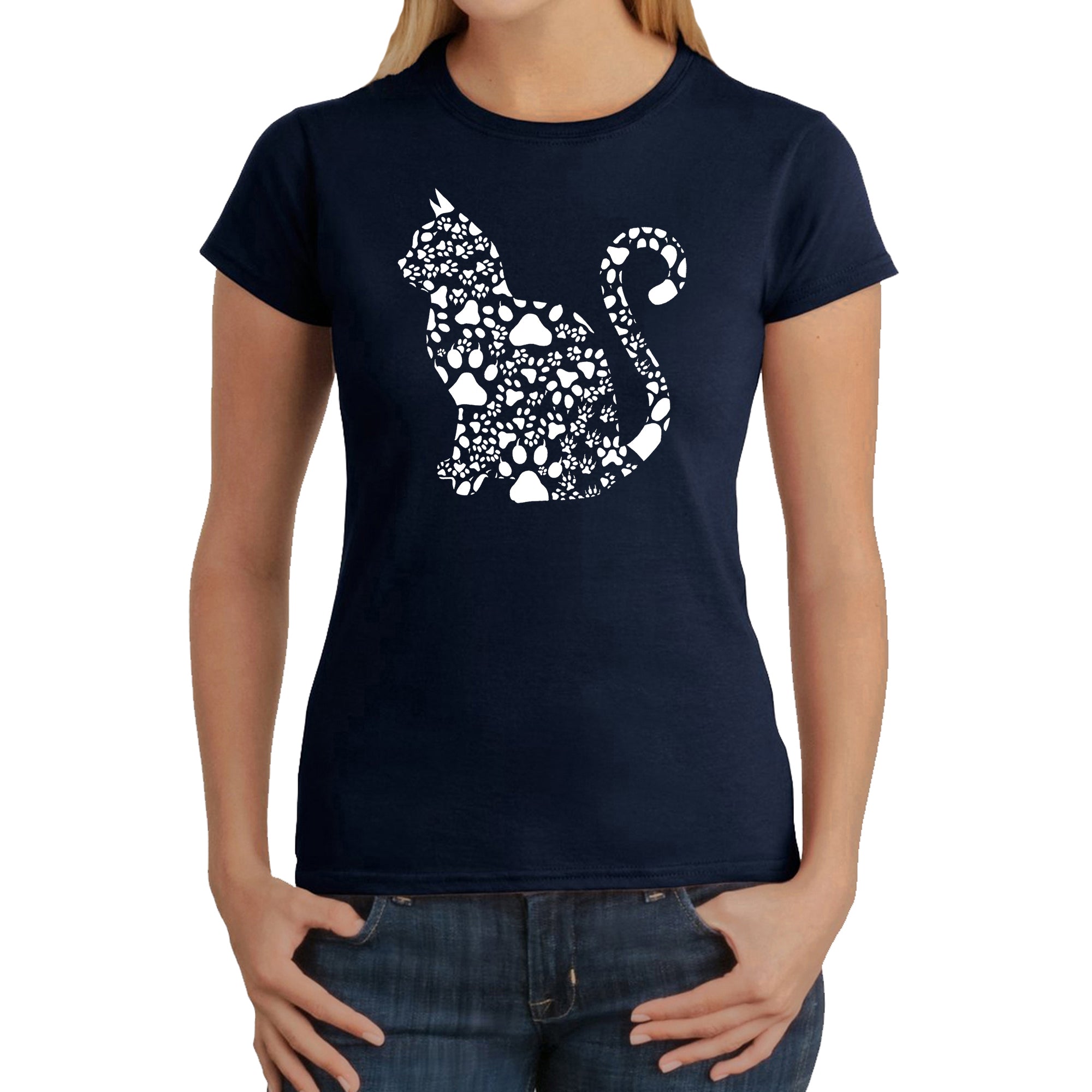 Cat Claws - Women's Word Art T-Shirt