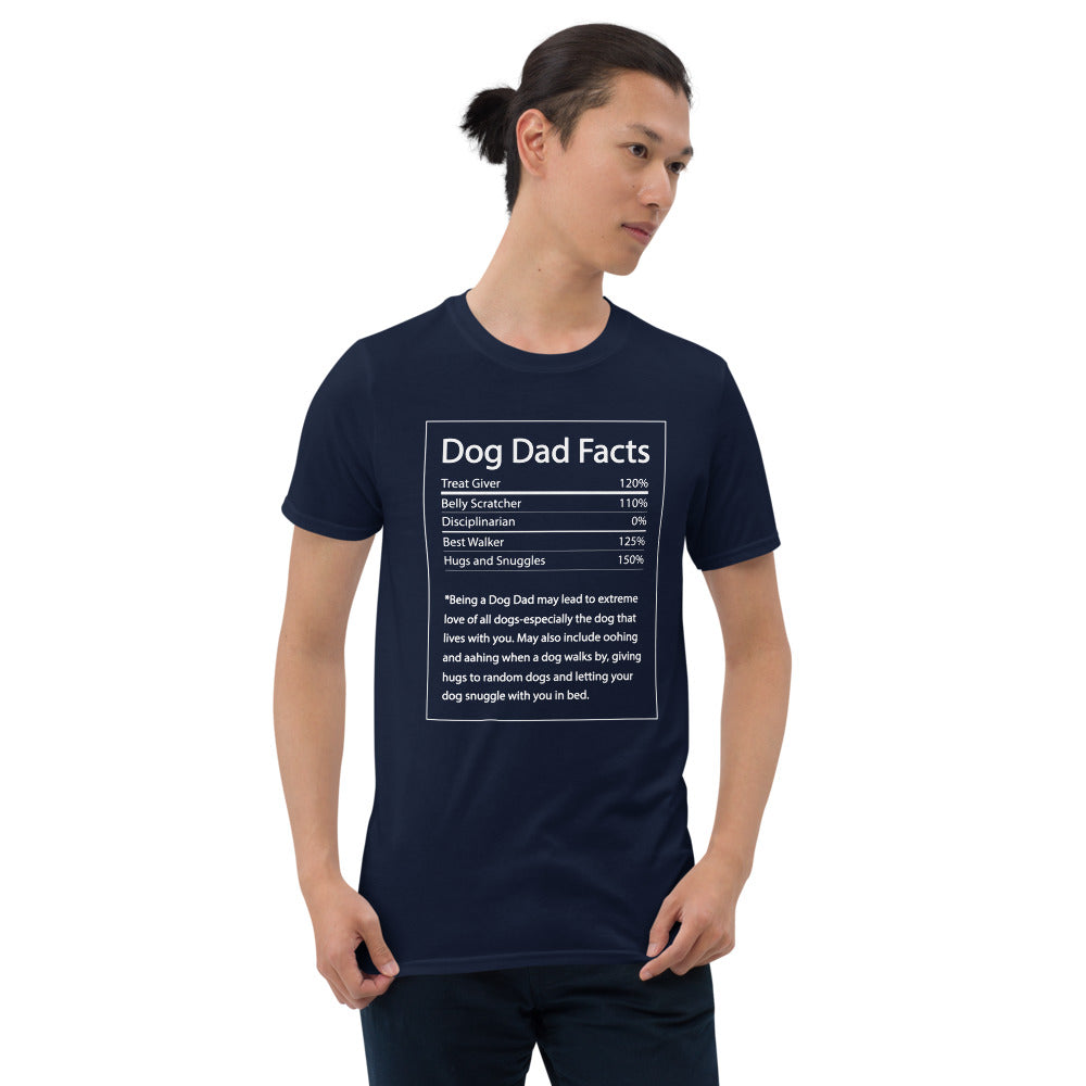 Dog Dad Facts T-Shirt