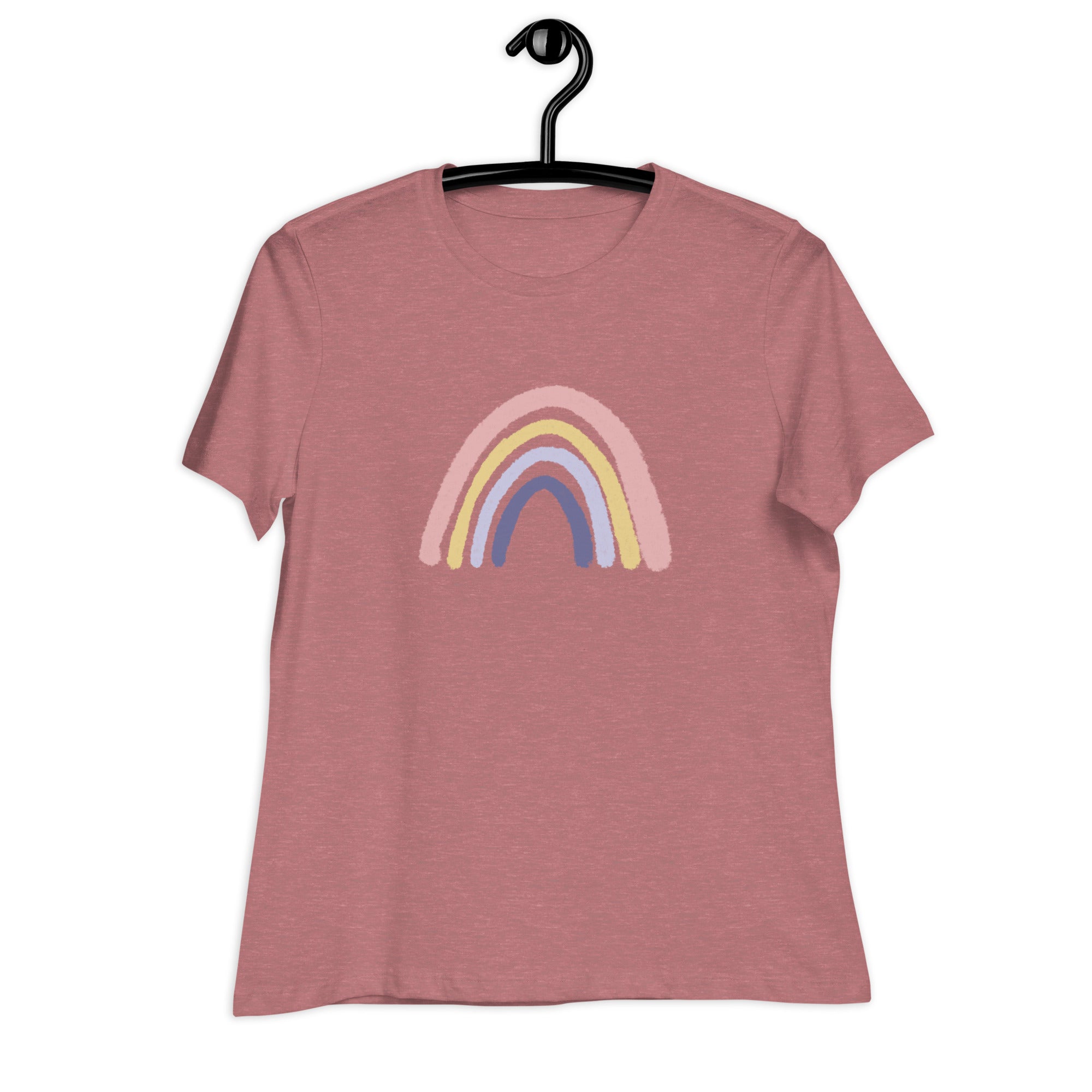 Watercolor Rainbow Women's Relaxed T-Shirt