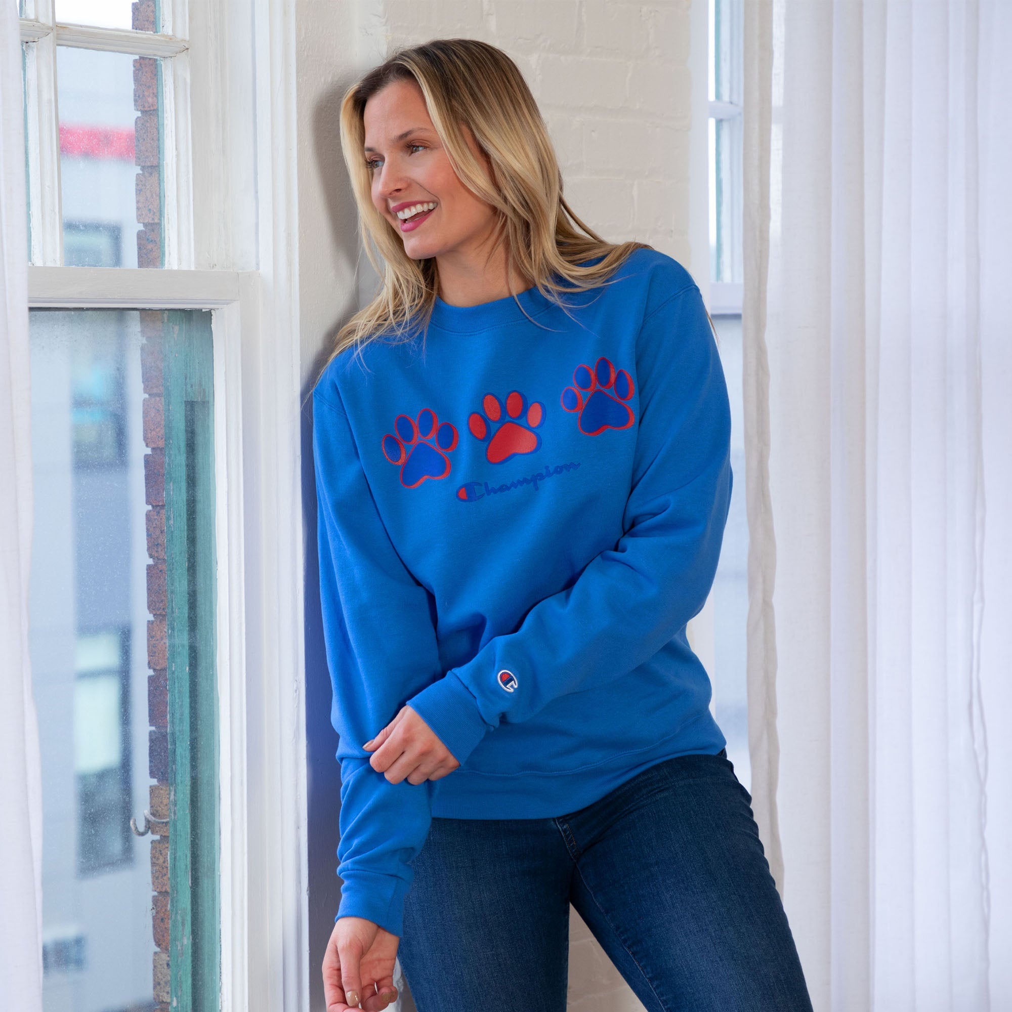 Champion Eco Powerblend Paw Sweatshirt