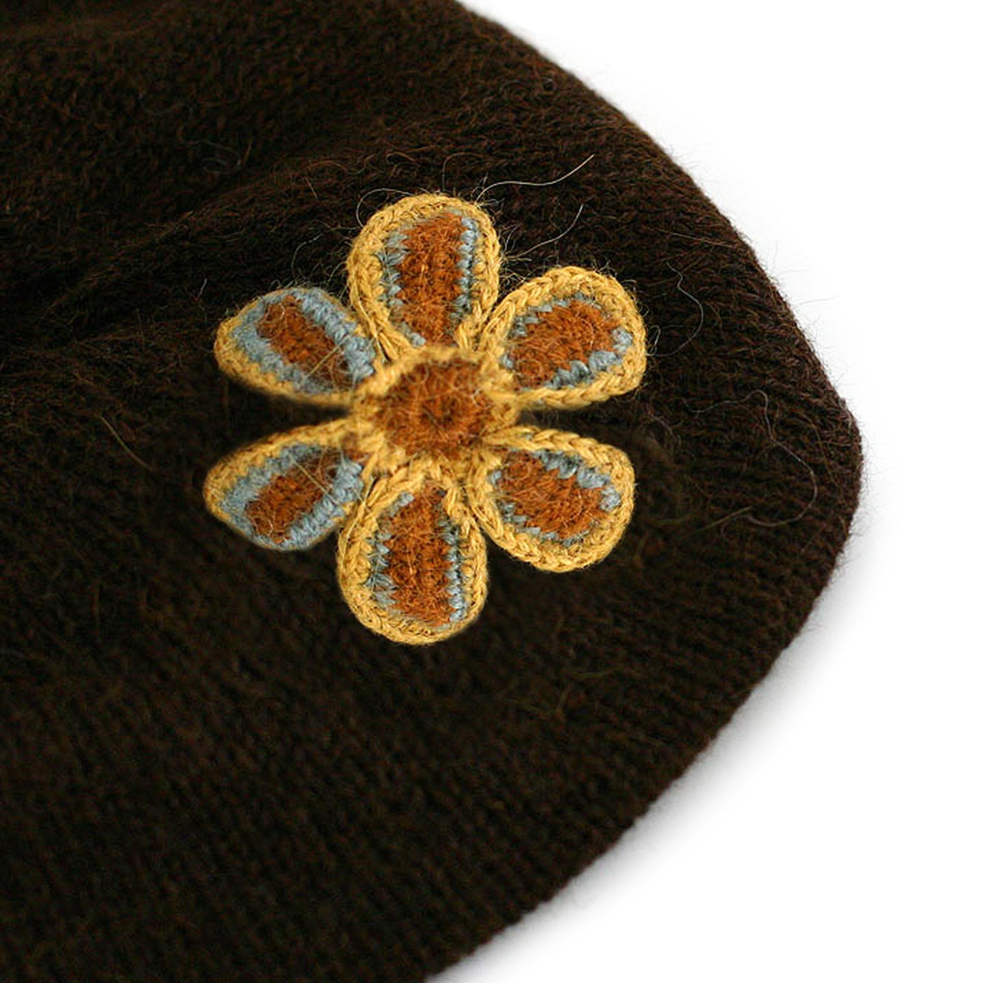 Sunflower 100% Alpaca Hat