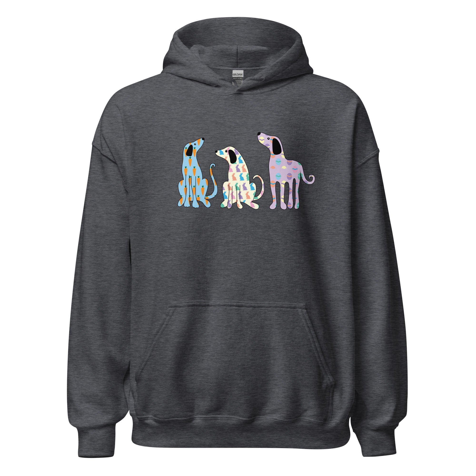 Whimsy Easter Dogs Hoodie