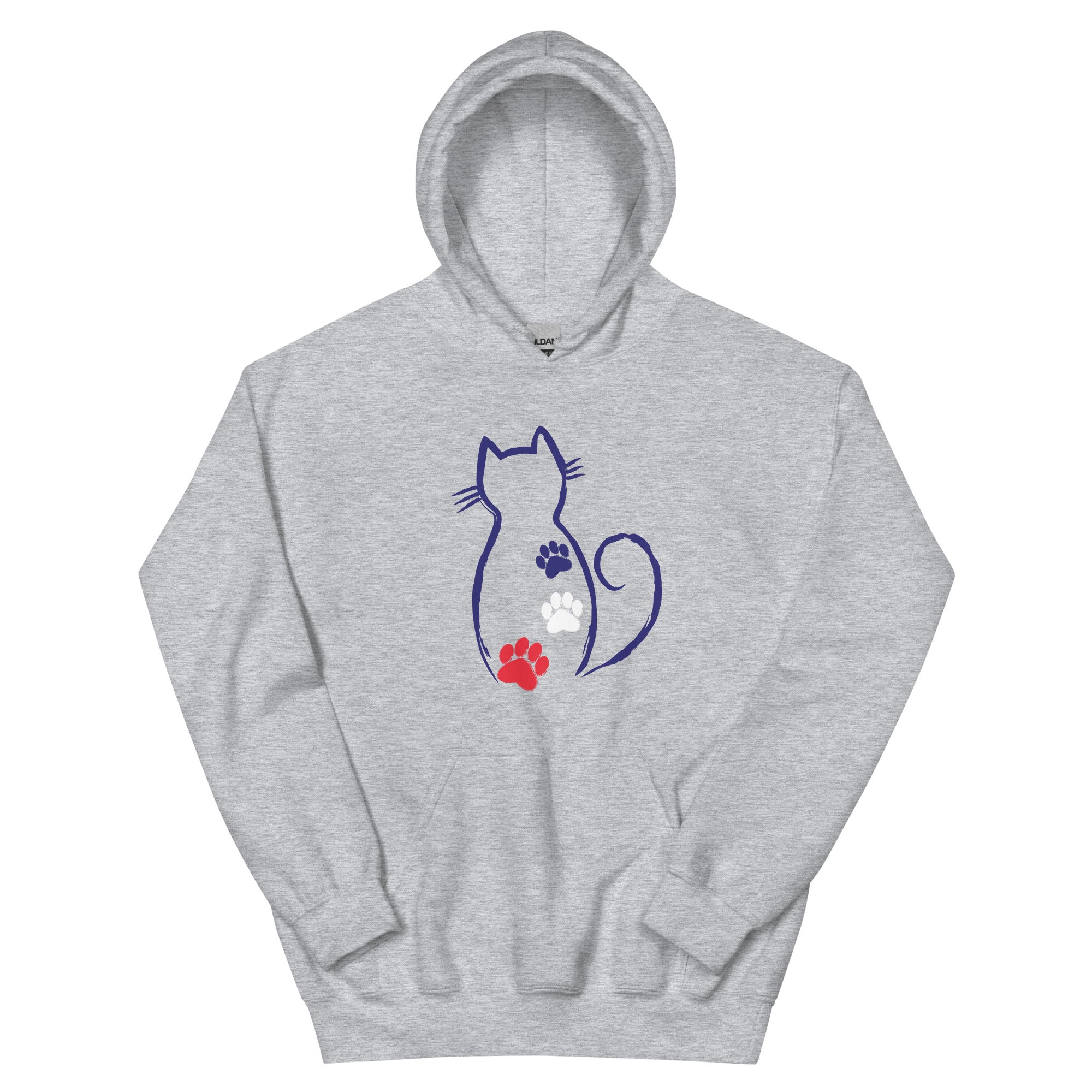 Patriotic Cat Hoodie