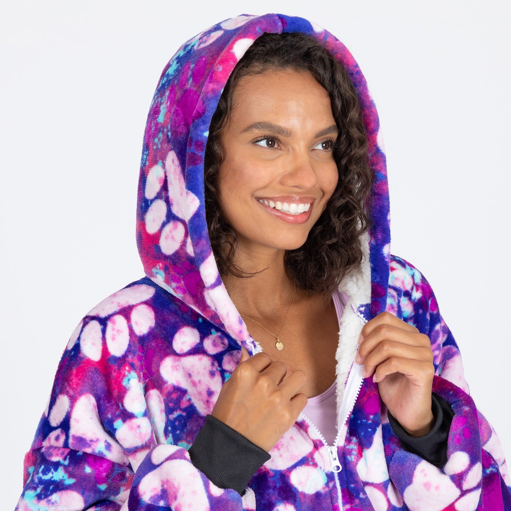 Super Cozy Fleece Blanket Hoodie