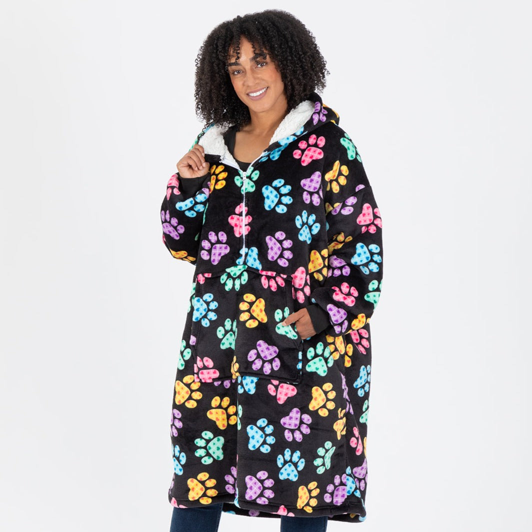 Super Cozy Fleece Blanket Hoodie