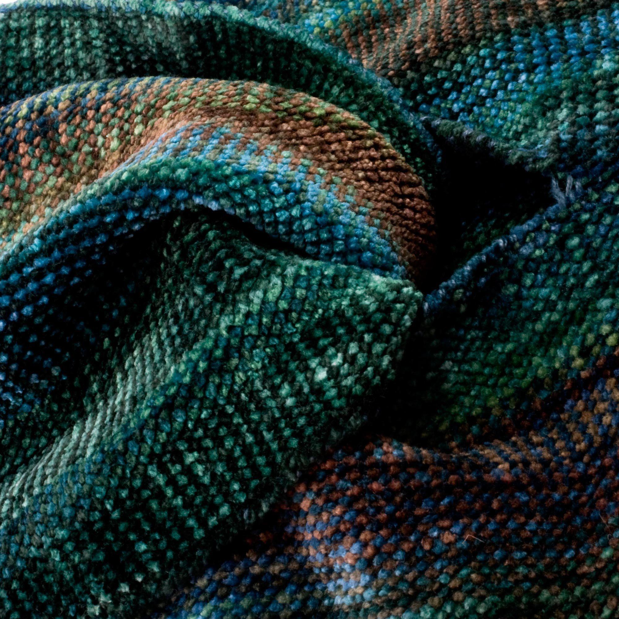 Handcrafted Emerald Scarf