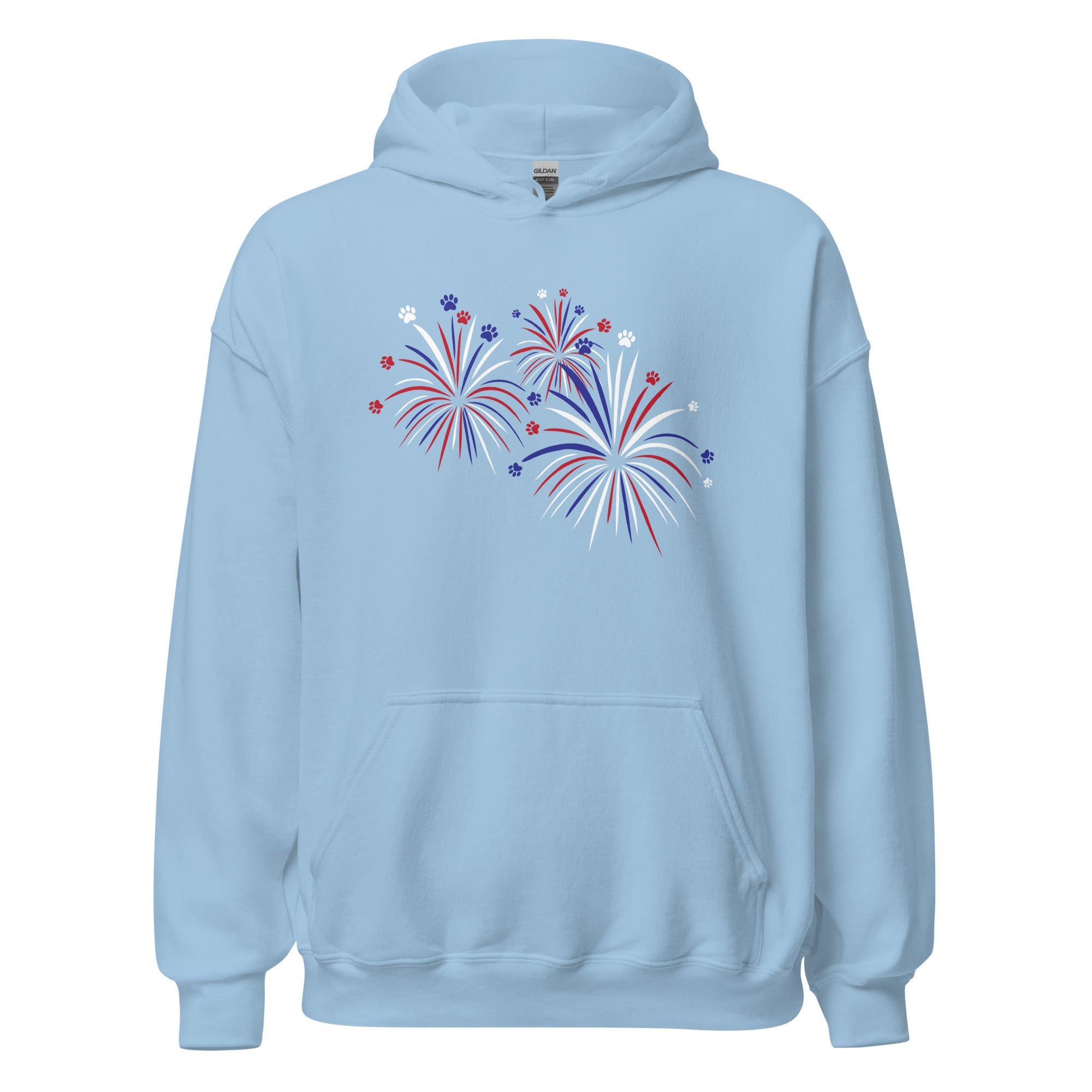 Fireworks of Paws Hoodie