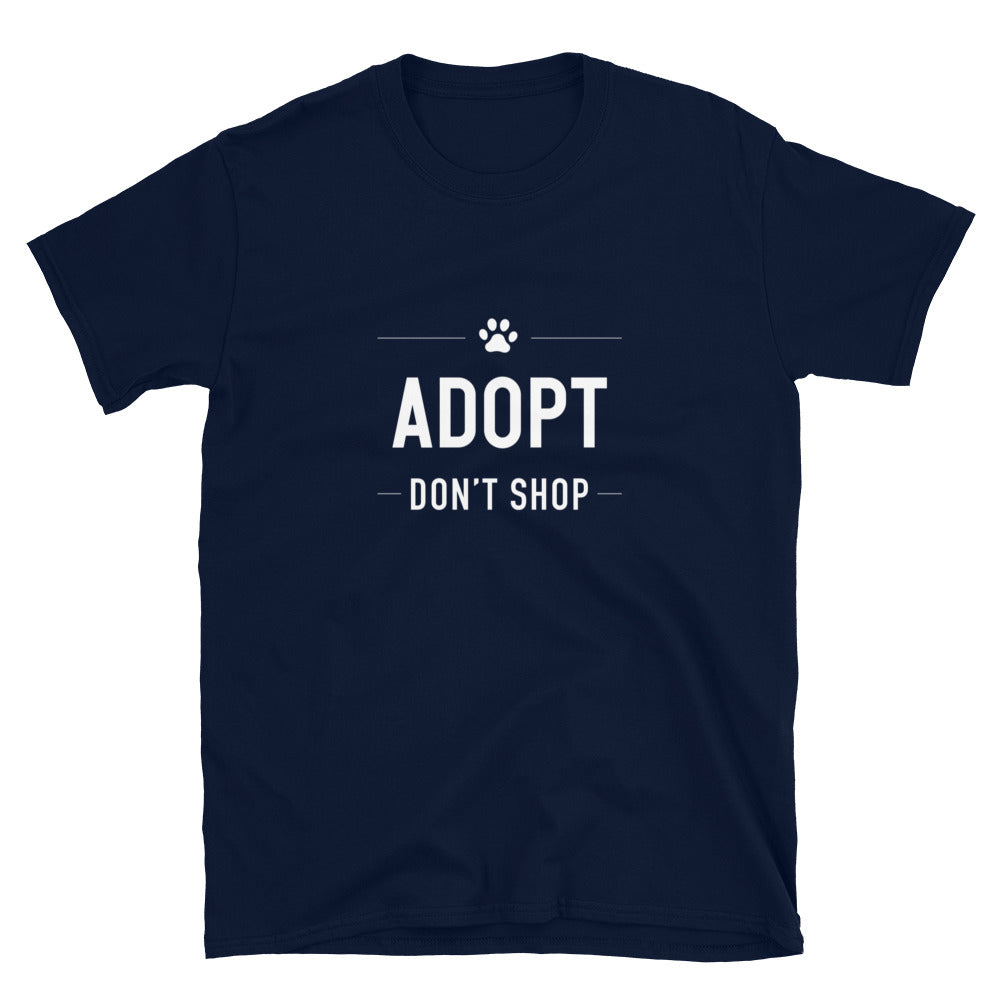 Adopt Don't Shop Paw T-Shirt