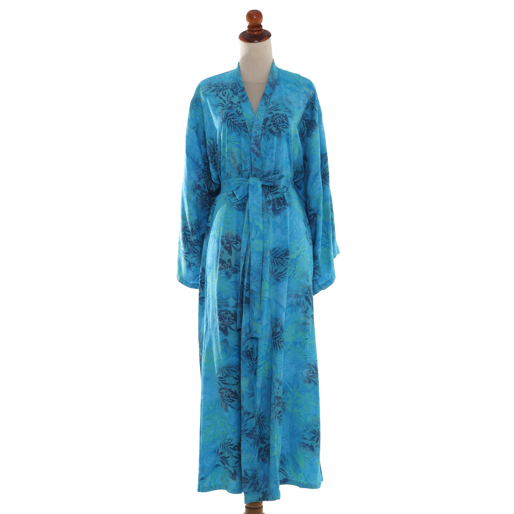 Daylight Eden Rayon Batik Robe