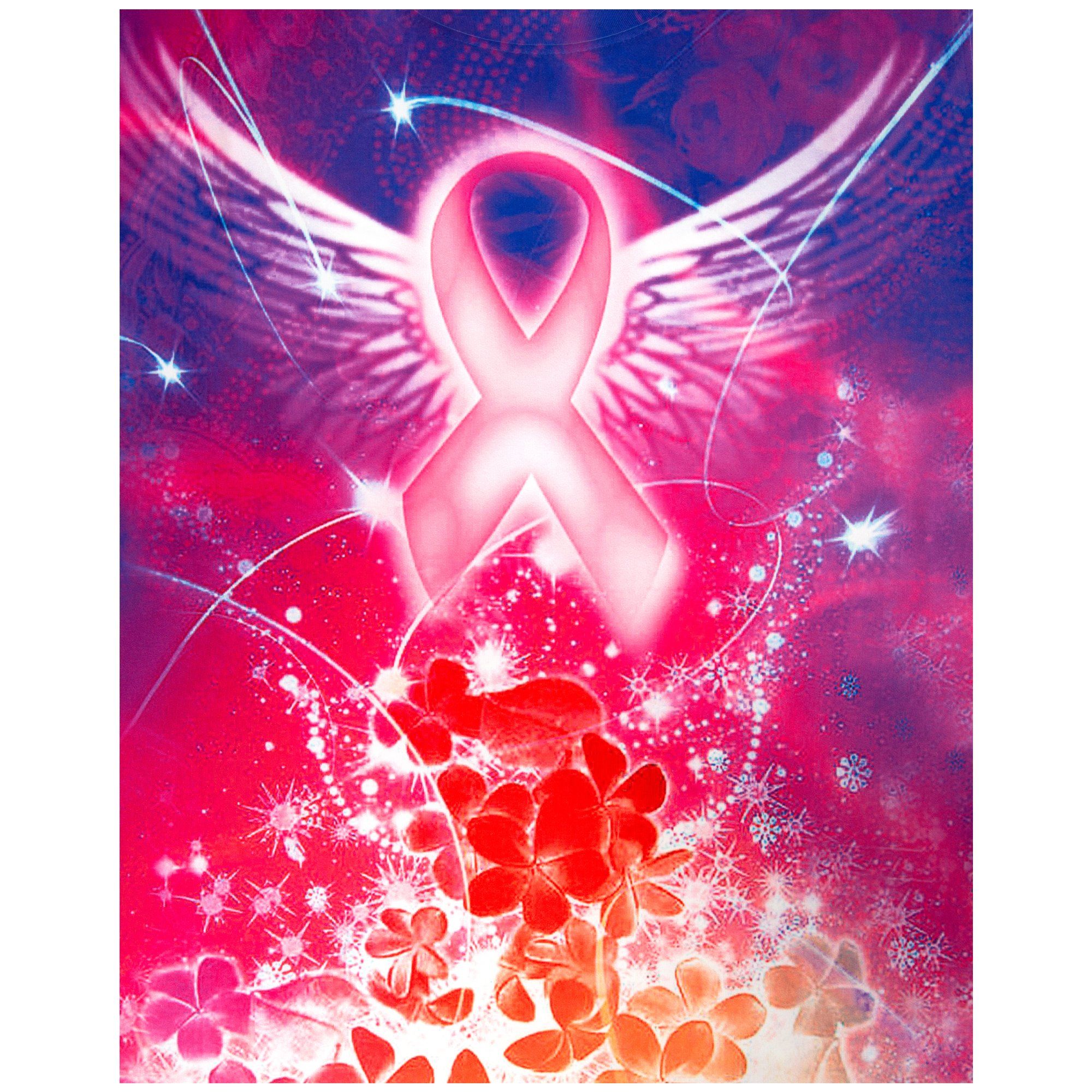 Spirit Wings Pink Ribbon Tee