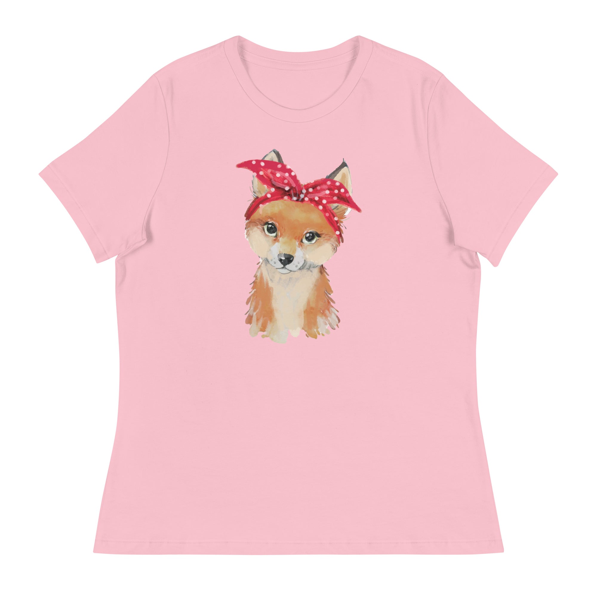 Shy and Sweet Fox Women's Relaxed T-Shirt