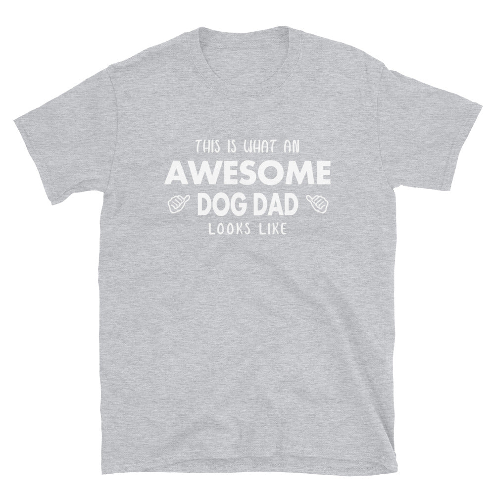 Awesome Dog Dad T-Shirt