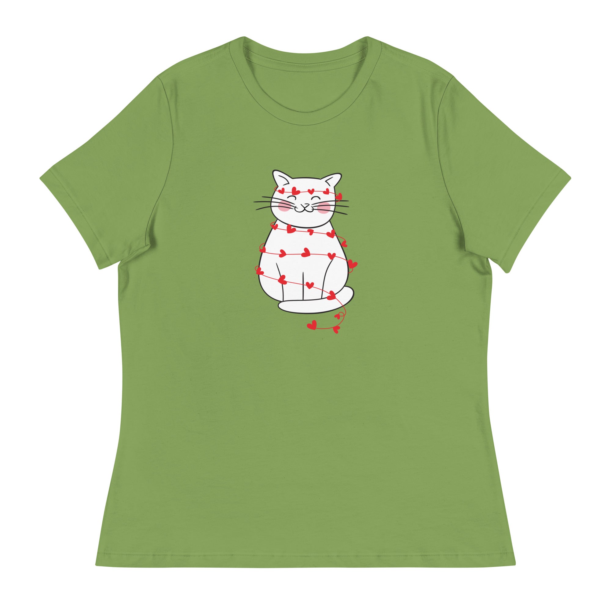 Wrapped in Love Kitty Women's Relaxed T-Shirt