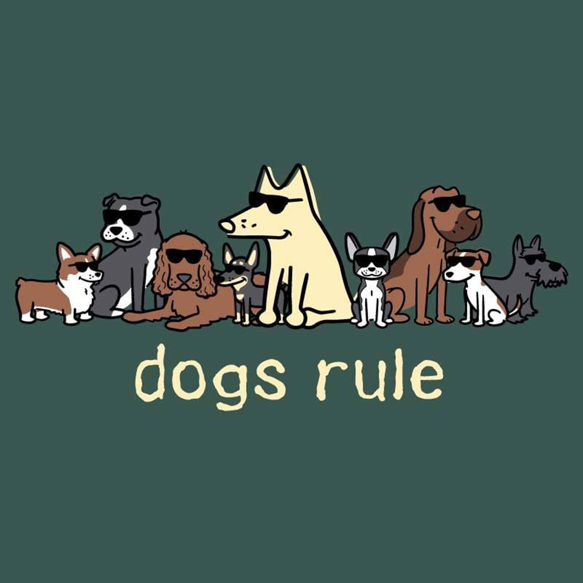 Teddy the Dog Dogs Rule T-Shirt