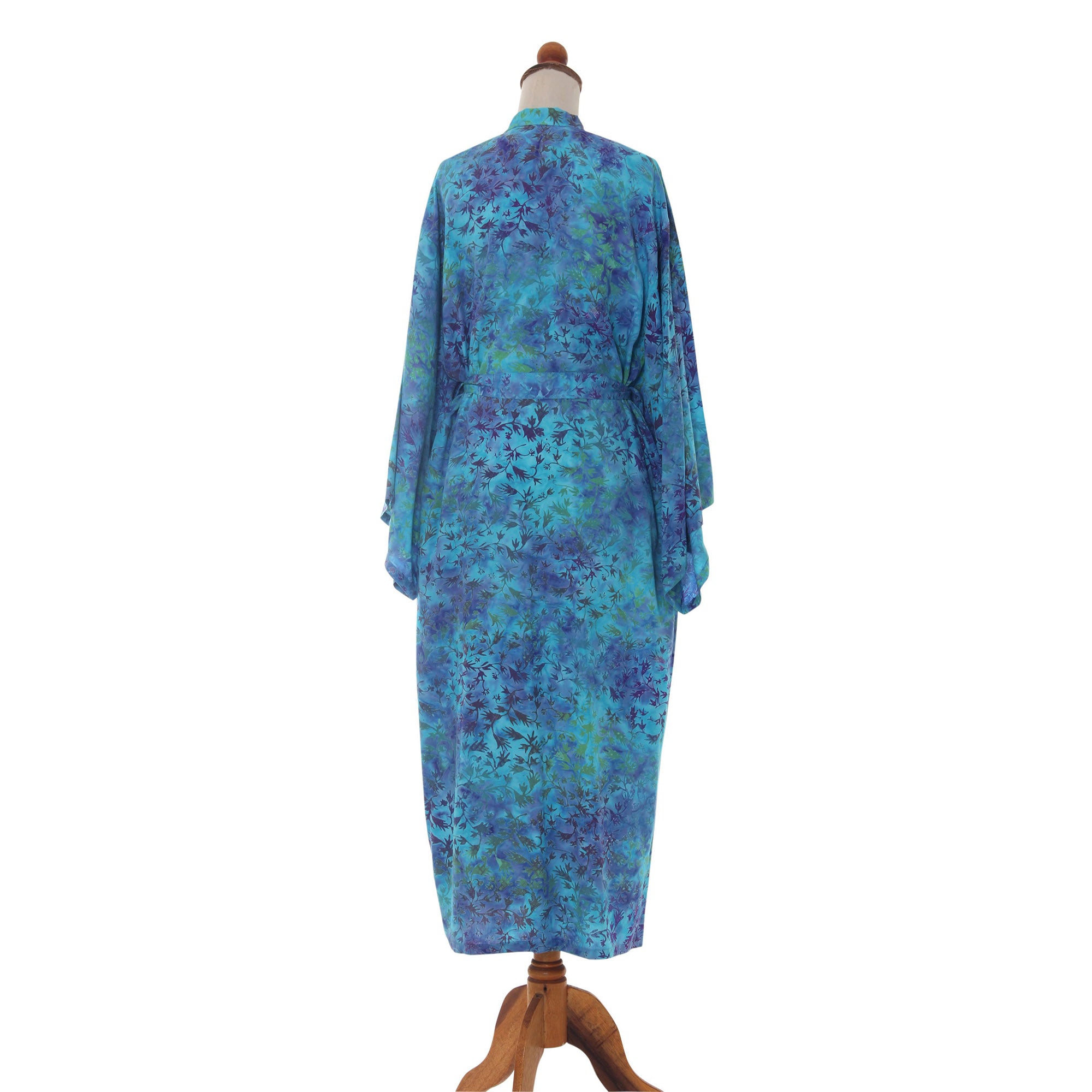 Misty Garden Batik Robe