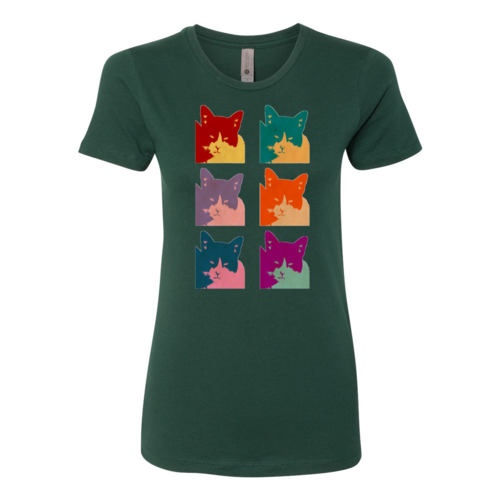 Cats Today 6-Panel Women's Tee