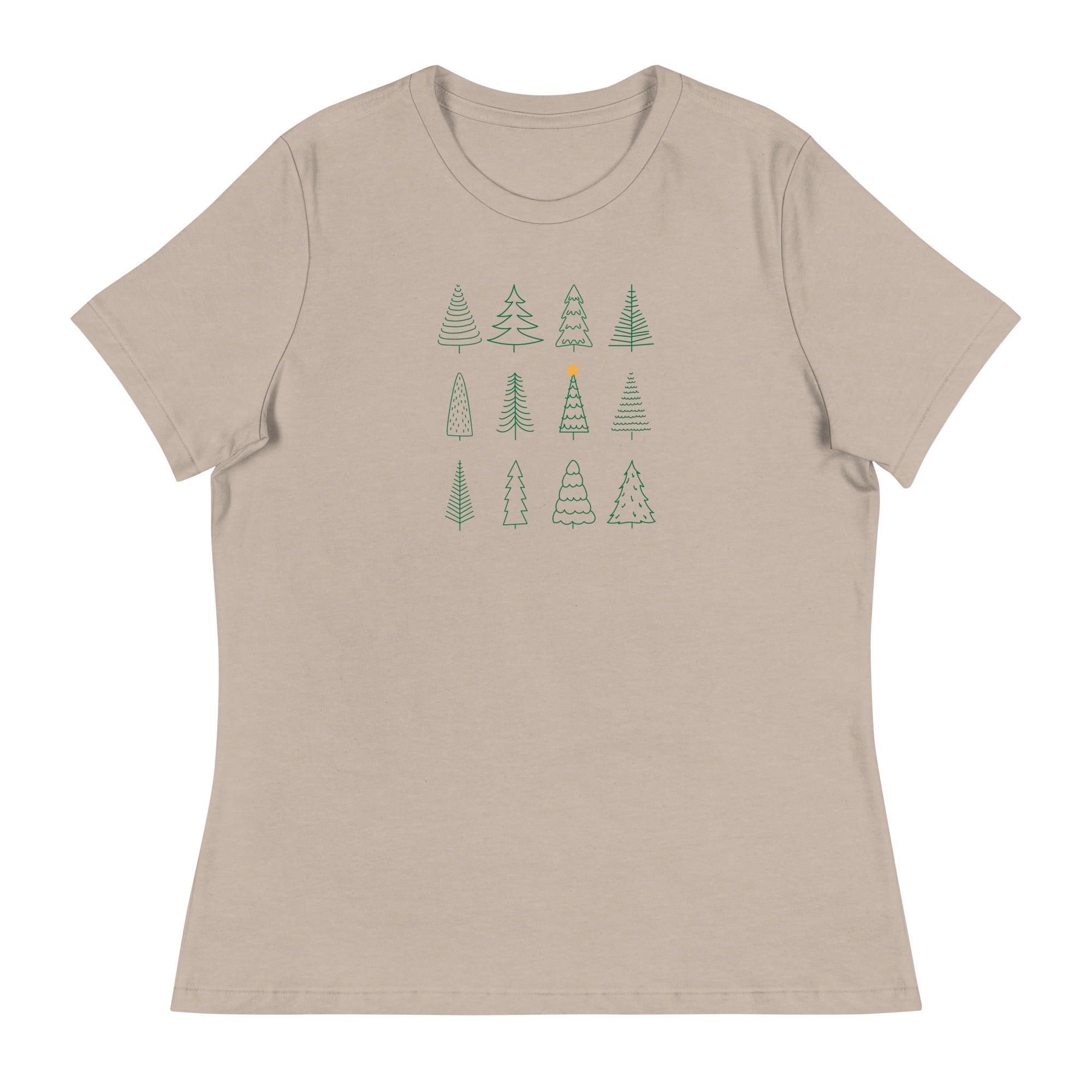 Christmas Trees Women's Relaxed T-Shirt