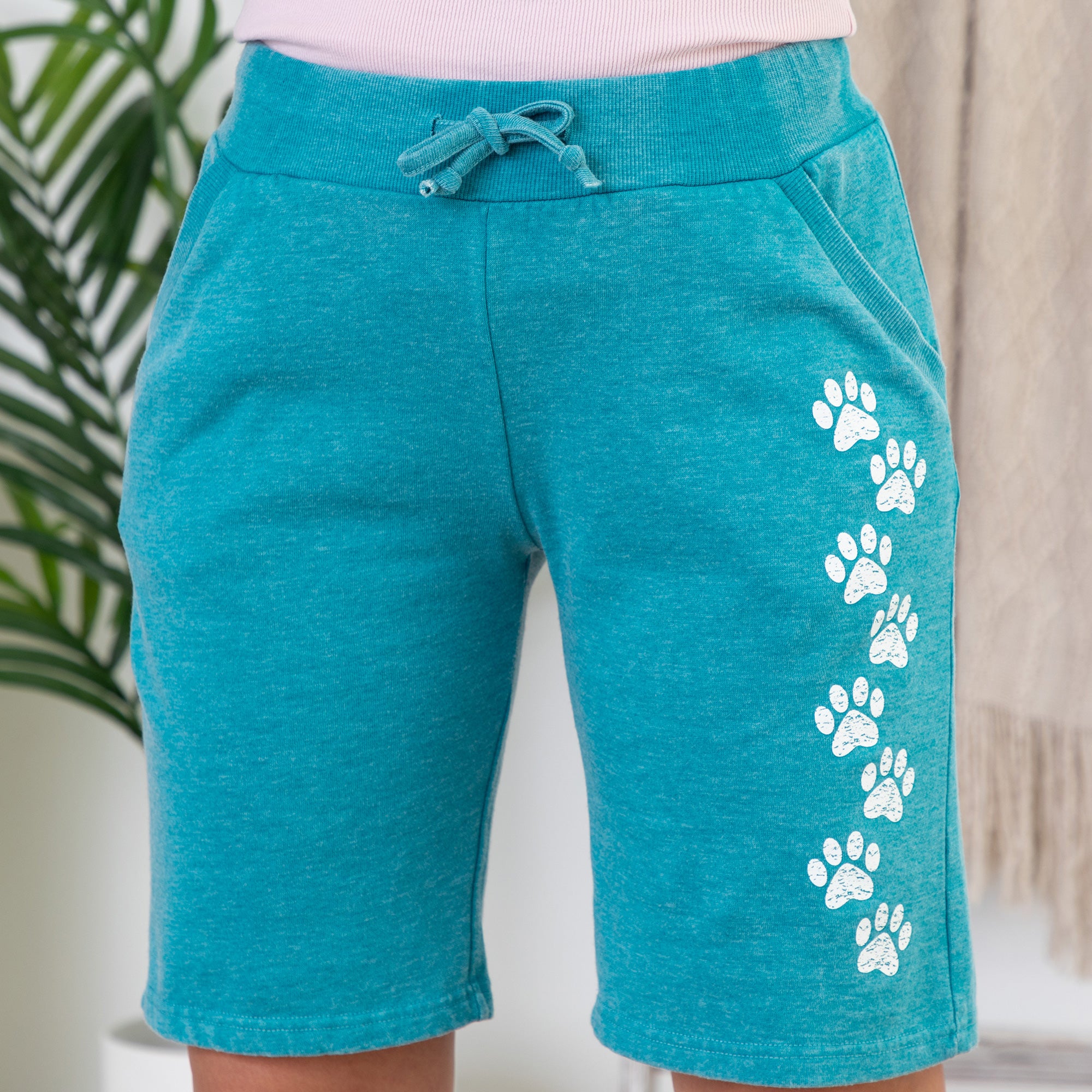 Walking Paws Burnout Board Shorts