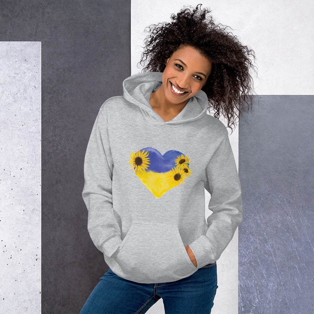 Love For Ukraine Sunflowers Hoodie