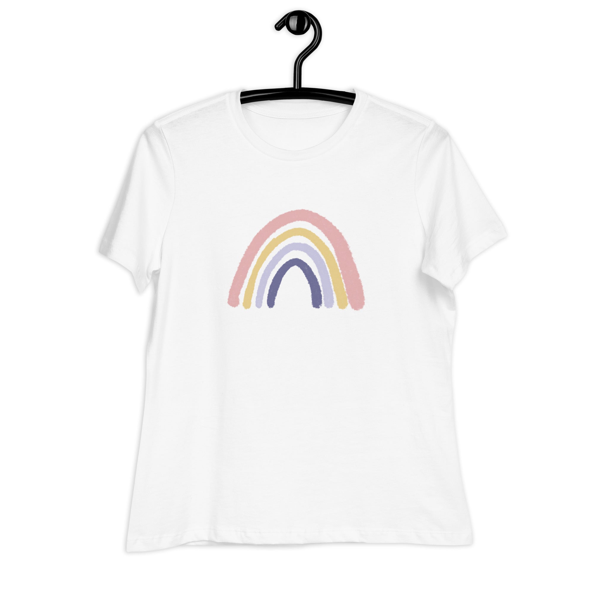 Watercolor Rainbow Women's Relaxed T-Shirt