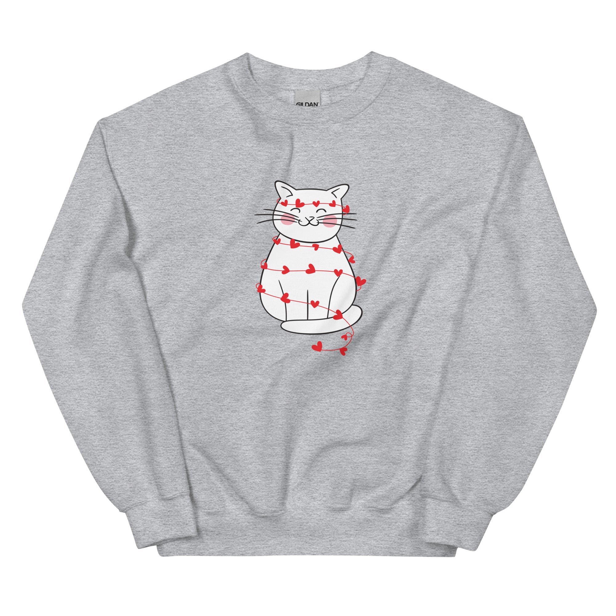 Wrapped in Love Kitty Crewneck Sweatshirt