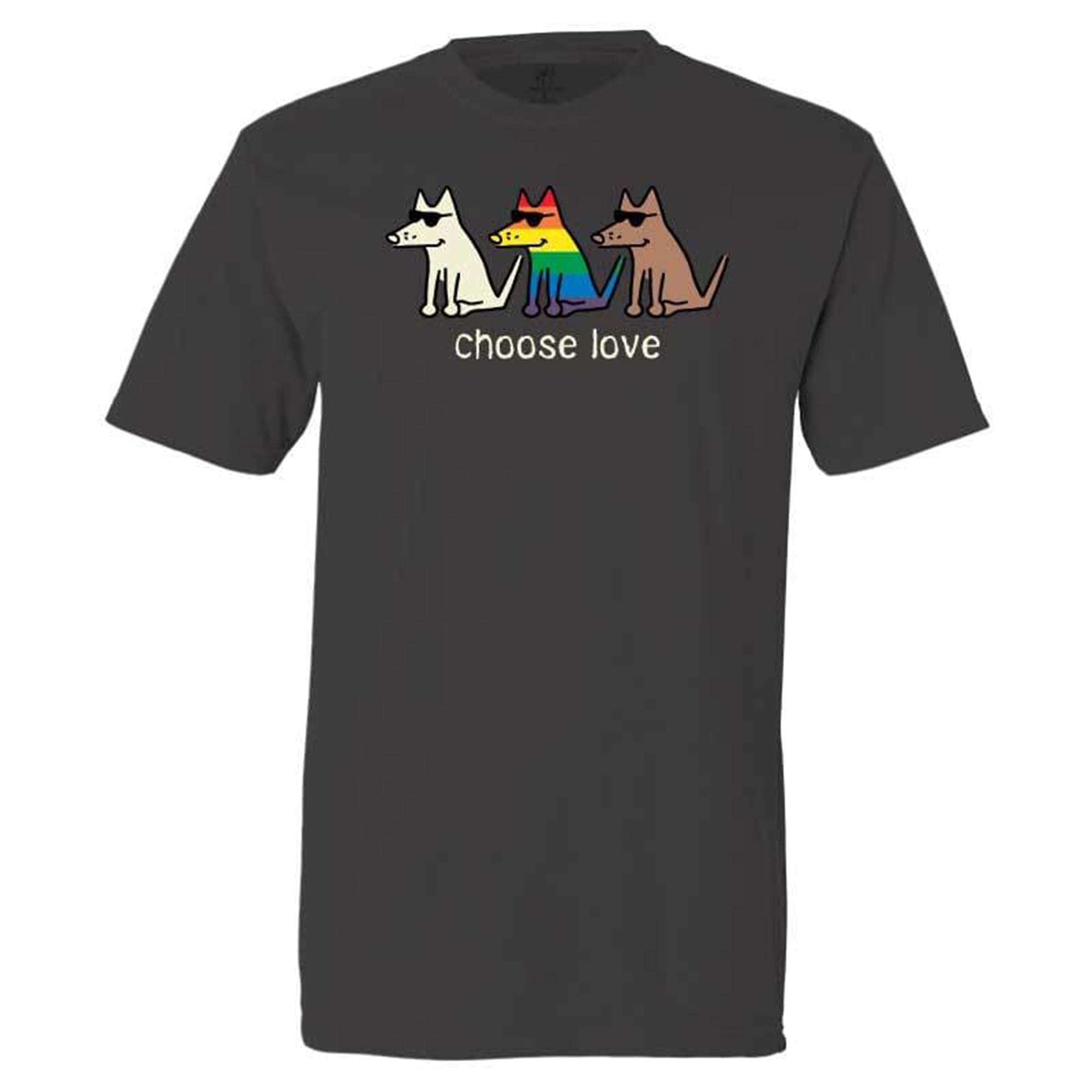 Teddy the Dog Choose Love T-Shirt