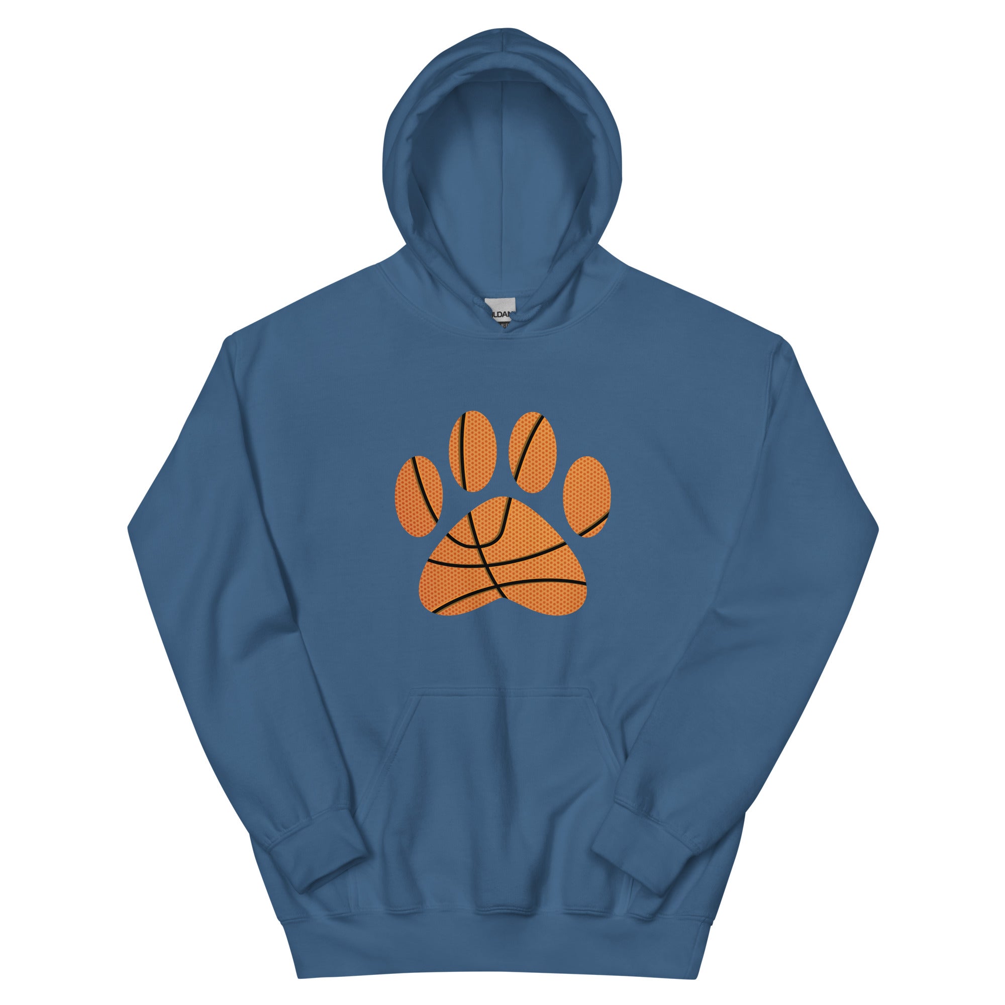 Basketball Paw Print Hoodie