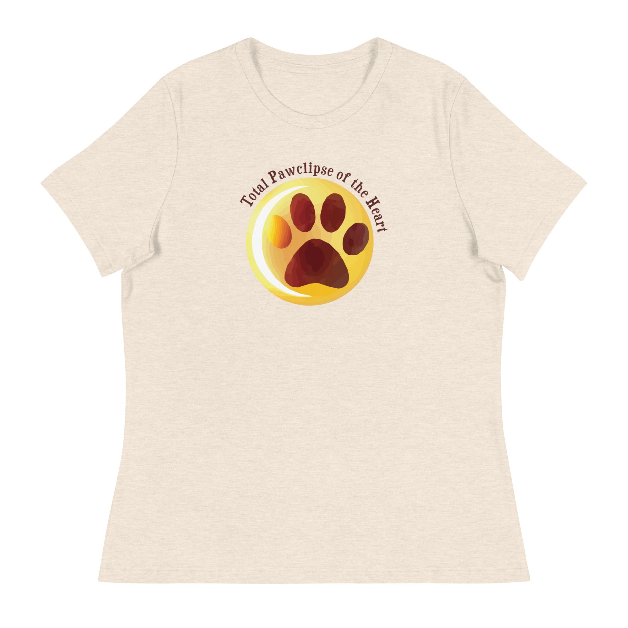 Total Pawclipse Of The Heart Women's Relaxed T-Shirt