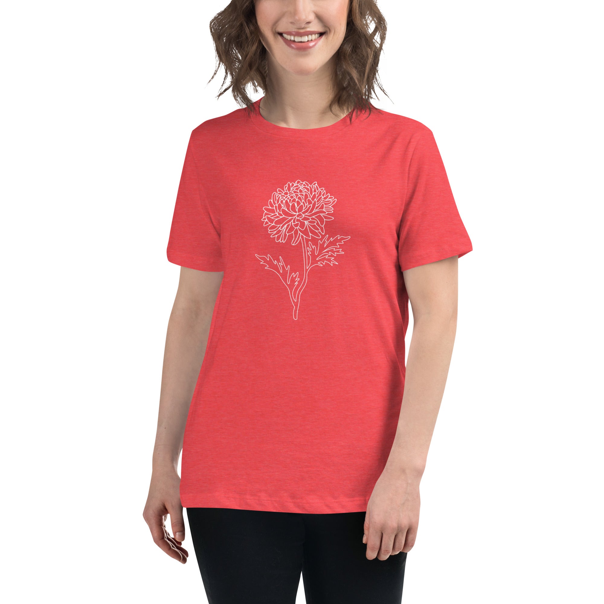 Chrysanthemum Women's Relaxed T-Shirt