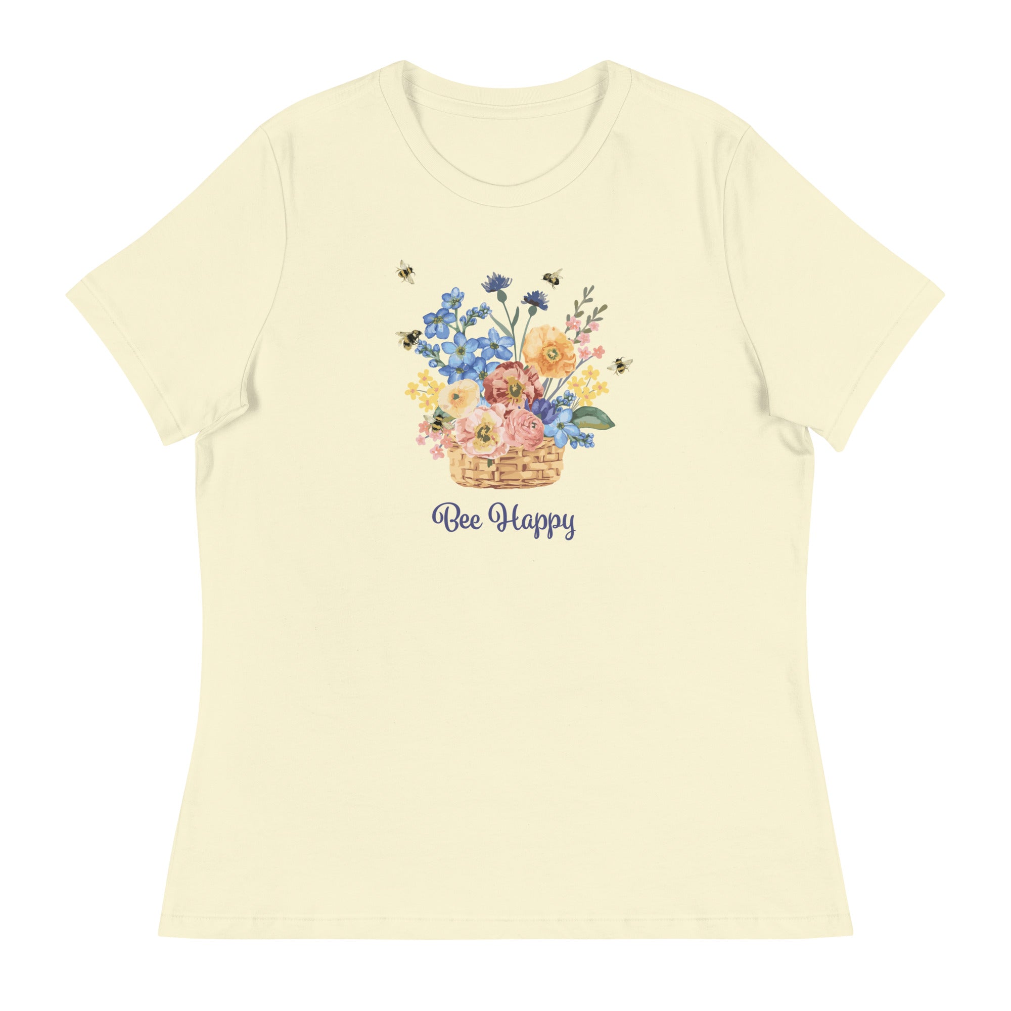 Bee Happy Women's Relaxed T-Shirt