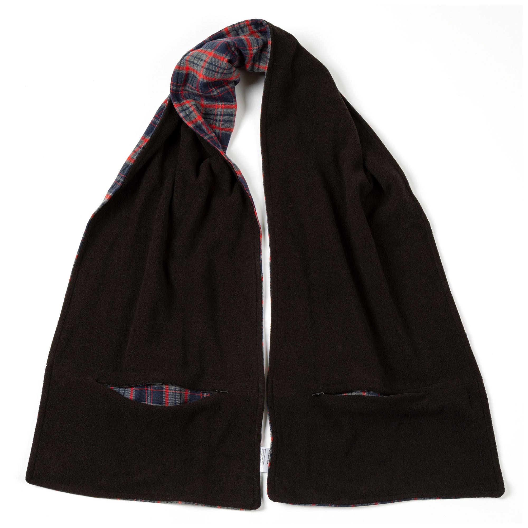 Flannel & Fleece Pocket Scarf