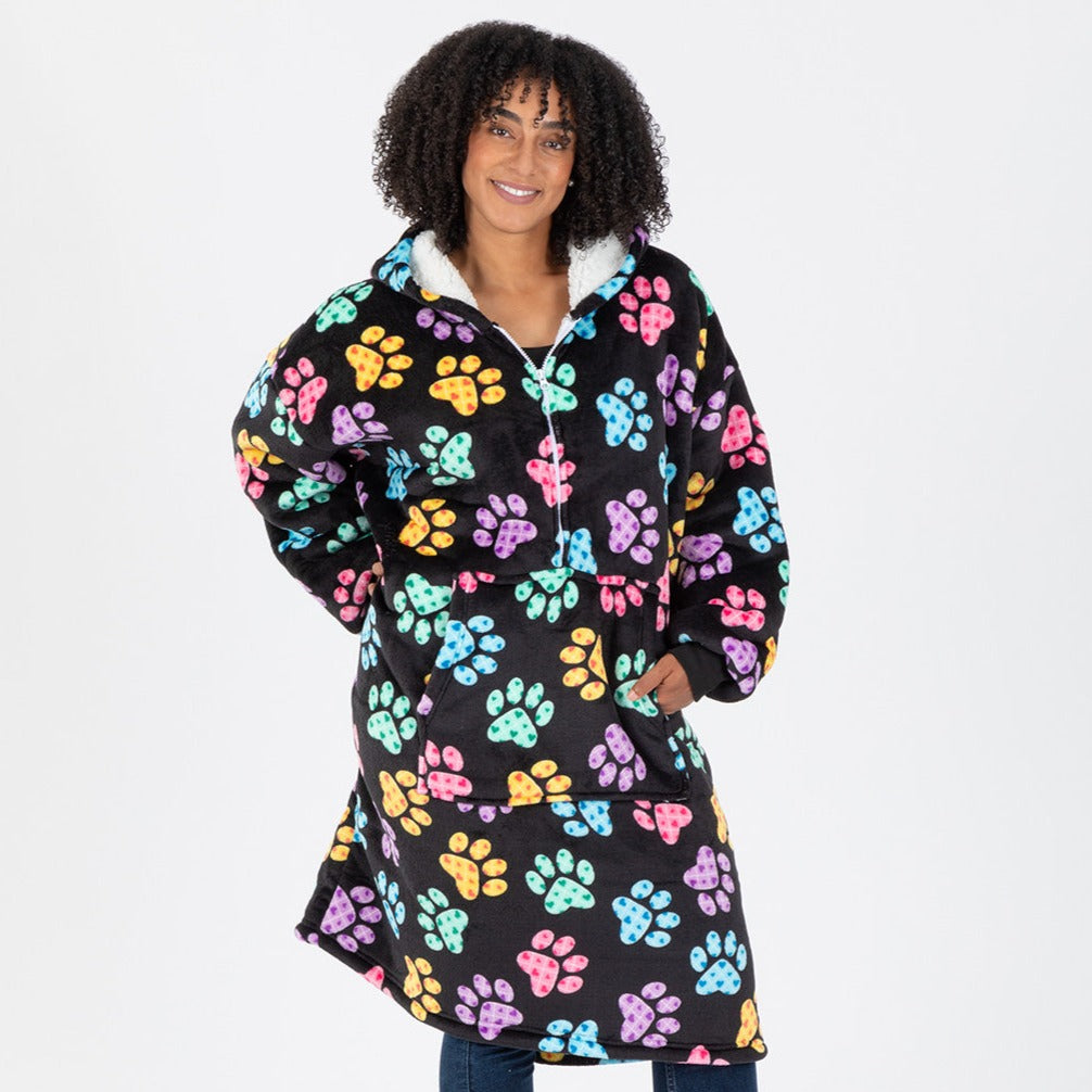 Super Cozy Fleece Blanket Hoodie