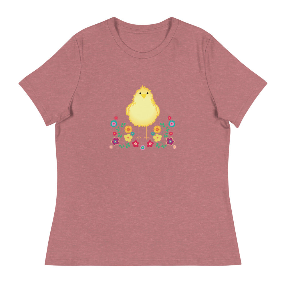 Sweet Peep Chick Women's Relaxed T-Shirt