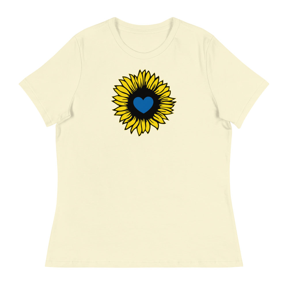 Ukraine Sunflower Women's Relaxed T-Shirt