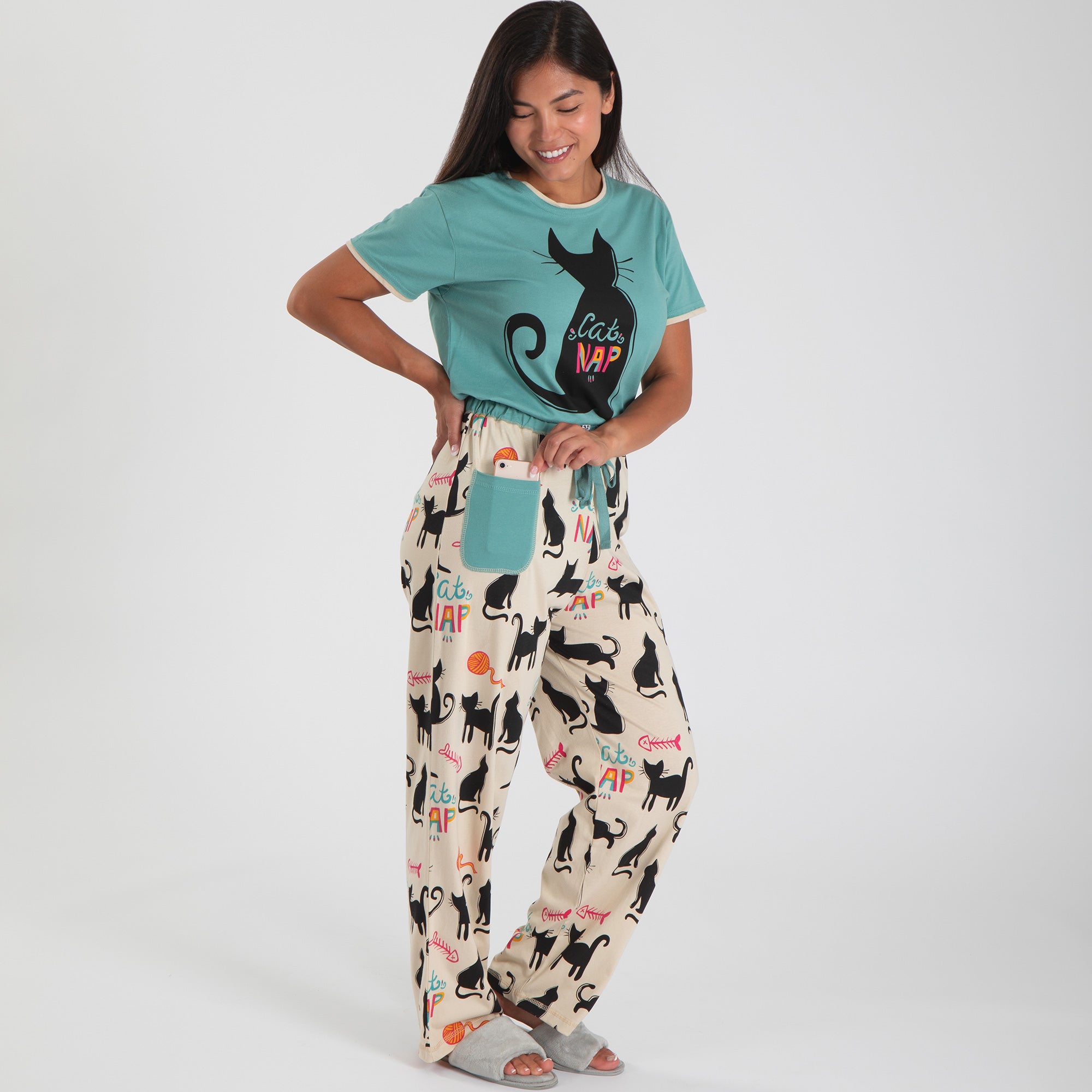 Cat Nap Pajama Separates