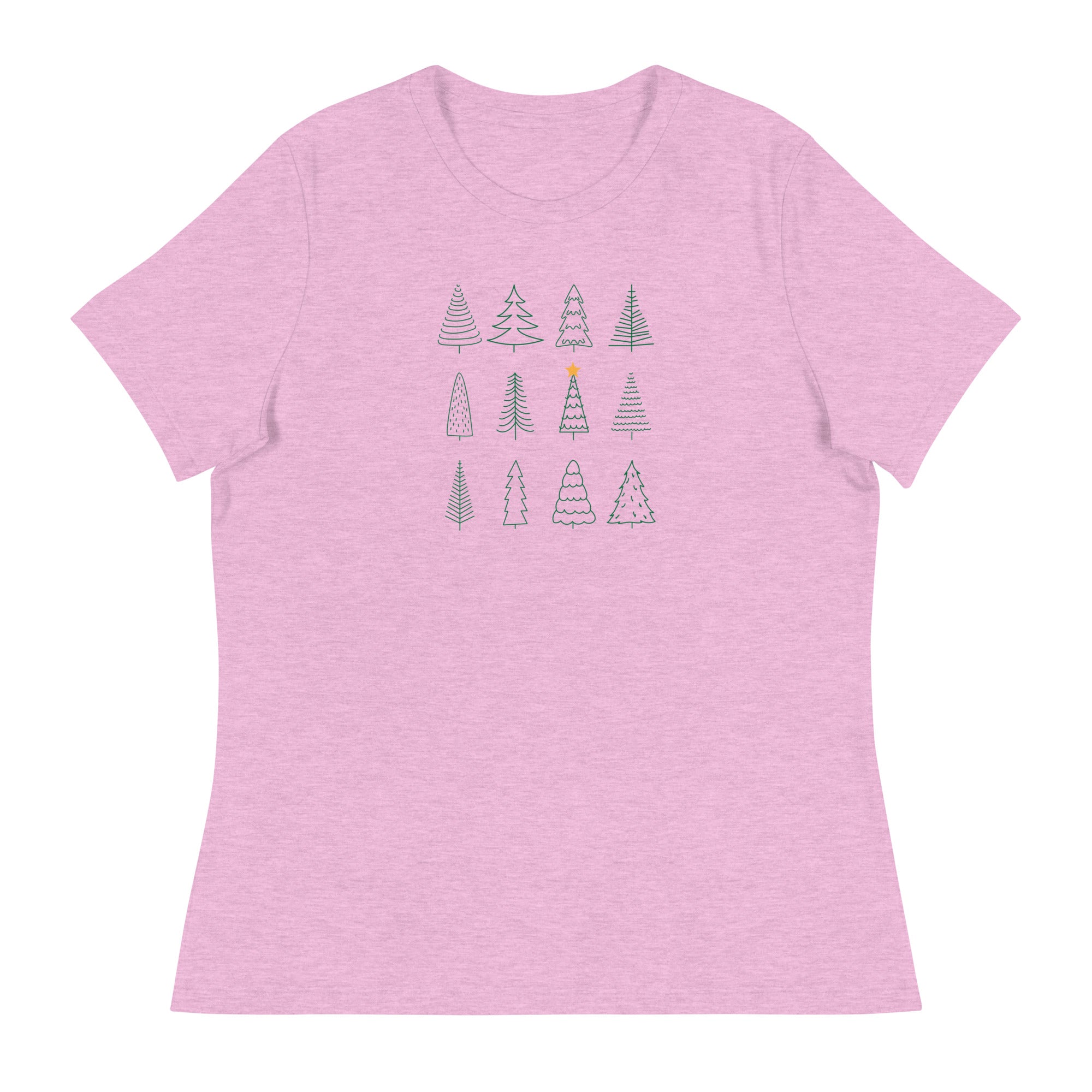 Christmas Trees Women's Relaxed T-Shirt